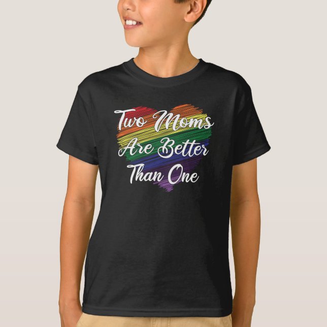Camiseta LGBT LBGBTQ Madre Madre Madre Matrimonio Gay Lesbi (Anverso)