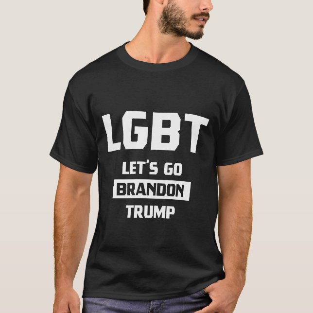 Camiseta Lgbt let’s go brandon - USA Political Gift (Anverso)