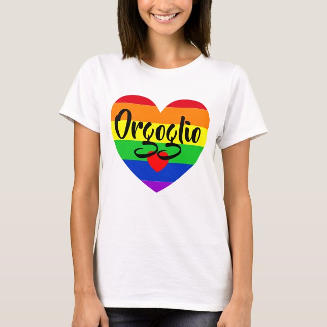 Camiseta #LGBT #love #primo #gay #lesbian #libertad #desfil (Anverso)