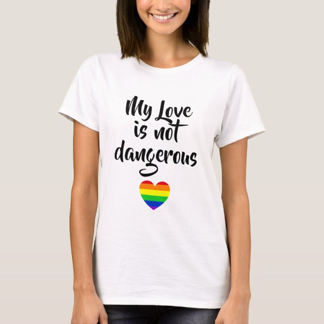 Camiseta #LGBT #love #primo #gay #lesbian #libertad #desfil (Anverso)