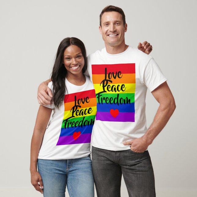 Camiseta #LGBT #love #primo #gay #lesbian #libertad #desfil (Unisexo)