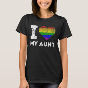 Camiseta LGBT Me Encanta Mi Tía Me Encanta Mi Impresionante