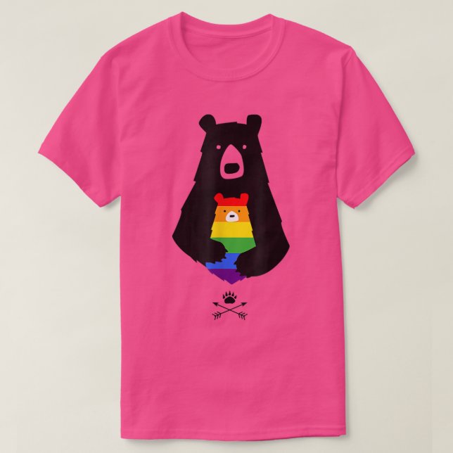 Camiseta Lgbt Mom Mama Bear LgbtMother 3615  (Diseño del anverso)