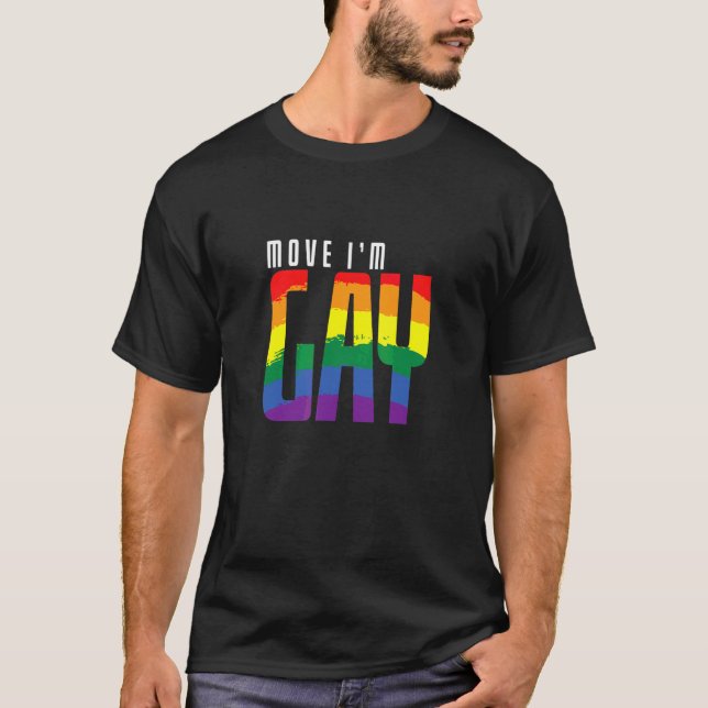 Camiseta Lgbt Move I'm Gay (Anverso)