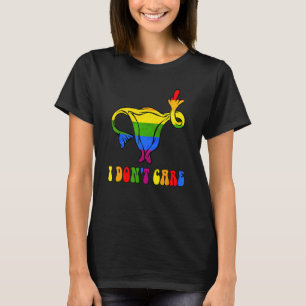 Camiseta Lgbt no me importa no es mi problema feminista