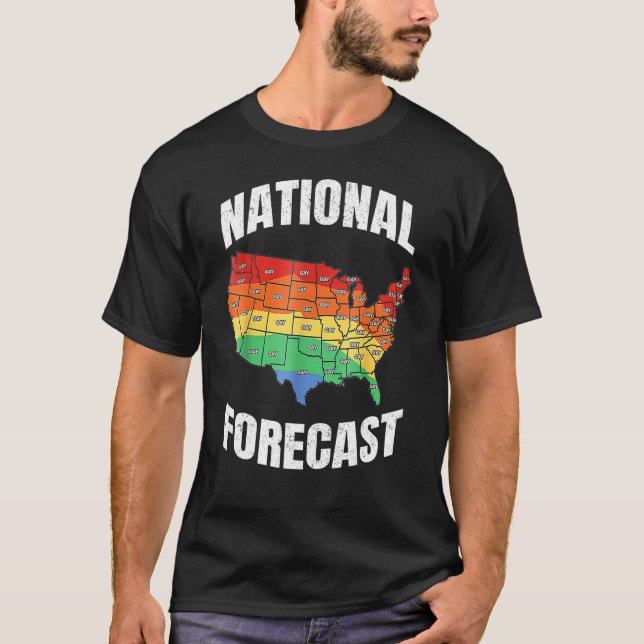 Camiseta Lgbt Orgullo Gay Heart National Forecast Lgbt Mes (Anverso)