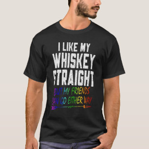 Camiseta Lgbt Orgullo Gay Lesbiana Me Gusta Mi Whiskey Dire