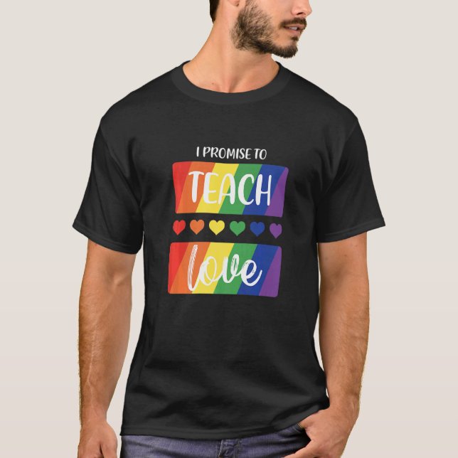 Camiseta Lgbt Orgullo Gay Movimiento Social Dar Amor A Las  (Anverso)