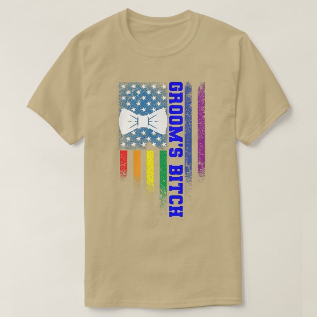 Camiseta Lgbt Orgullo Gay Partido Bachelor 1346 (Diseño del anverso)