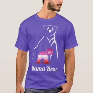 Camiseta Lgbt Orgullo Lesbiana Mamá Lleva Derechos Iguales