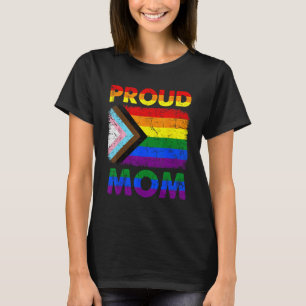 Camiseta LGBT Orgulloso Día de la Madre Apoyo LGBTQ Moderno