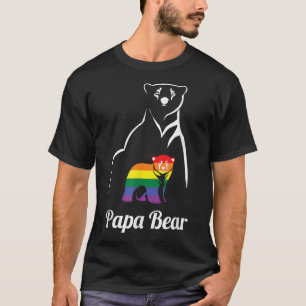 Camiseta LGBT: Papá lleva orgullo gay, igualdad de derechos