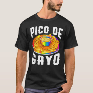 Camiseta Lgbt Pico De Gayo Orgullo Gay Arcoiris