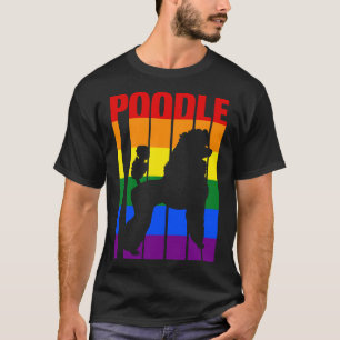 Camiseta Lgbt Poodle Divertido Shirt Cute Regalo Para Lgbt