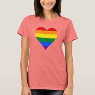 Camiseta LGBT pride heart T-Shirt