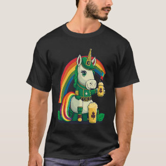 Camiseta LGBT Rainbow Supporter Gay St Patricks Day  1