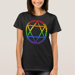 Camiseta Lgbt Satanism Gótico Pentagram Lgbt