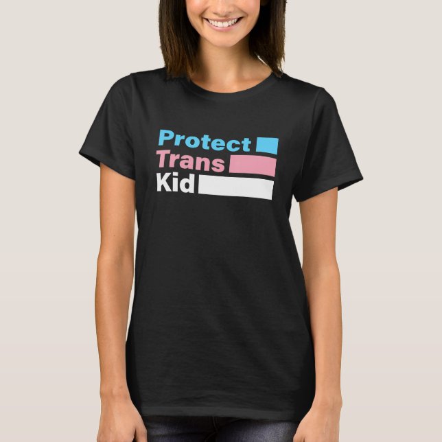 Camiseta Lgbt Support Protect Trans Kid Lgbt Pride (Anverso)