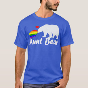 Camiseta Lgbt Tía Oso Orgullo Gay Derechos Iguales Arcoiris