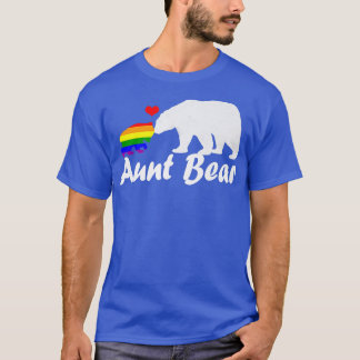 Camiseta Lgbt Tía Oso Orgullo Gay Derechos Iguales Arcoiris