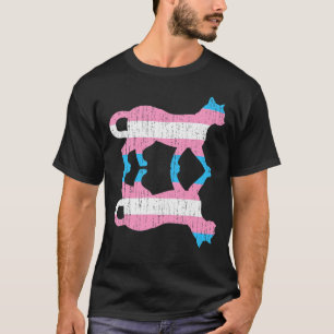 Camiseta Lgbt Trans Orgullo Transexual Bandera Animal Trans