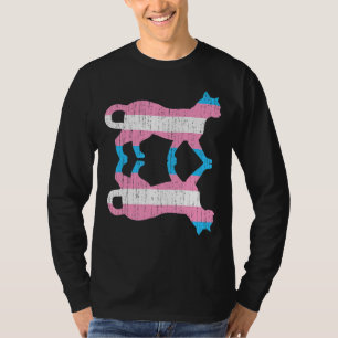 Camiseta Lgbt Trans Orgullo Transexual Bandera Animal Trans