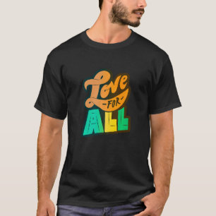 Camiseta Lgbtq+ Admite Love For All Color Edition 1