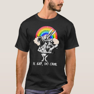 Camiseta Lgbtq Alice En El País De Las Maravillas, El Conej