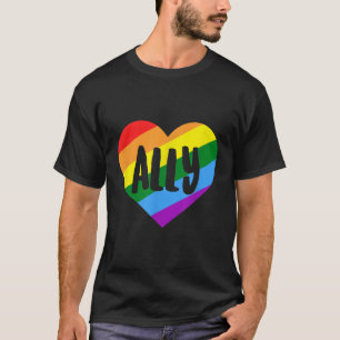 Camiseta LGBTQ Ally 