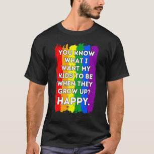 Camiseta Lgbtq Conciencia Padres Mamá Papá Orgullo Lesbiano