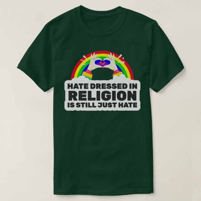 Camiseta LGBTQ+ Equality Pride Rainbow Premium T-Shirt (Diseño del anverso)