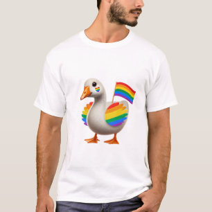 Camiseta lgbtq goose