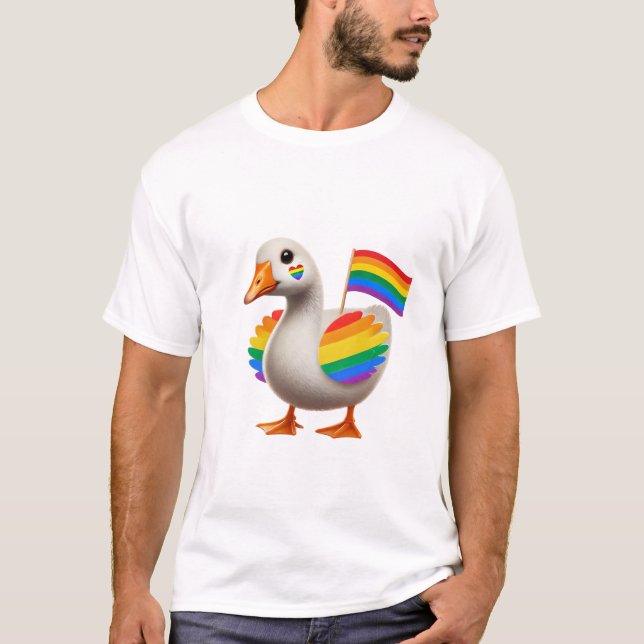 Camiseta lgbtq goose (Anverso)