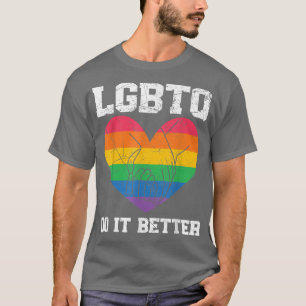 Camiseta LGBTQ Hágalo Mejor Igualdad de Género Orgullo Arco
