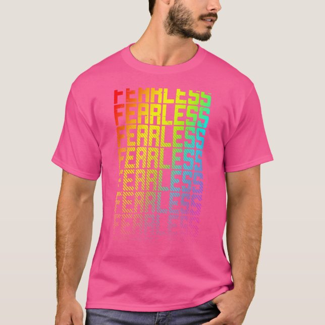Camiseta Lgbtq+ Incansable Gay Orgullo Arcoiris Texto Gráfi (Anverso)