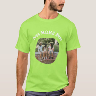 Camiseta LGBTQ Las mejores madres de Personalizado lesbiana