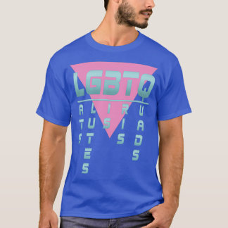 Camiseta LGBTQ Lats Glutes Bis Tris Quads