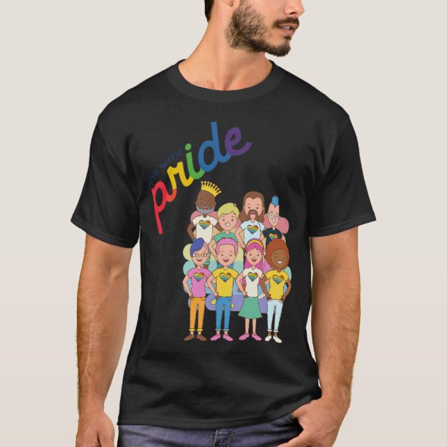 Camiseta LGBTQ LGBT Rainbow Biseual Gay cumpleaños 60 (Anverso)