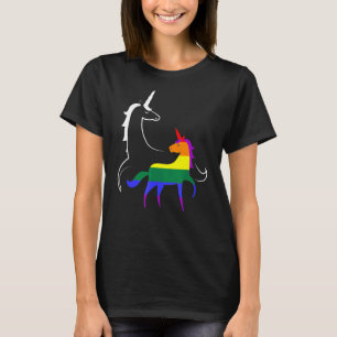 Camiseta Lgbtq Mama Unicorn Orgullo Gay Mamá Arcoiris