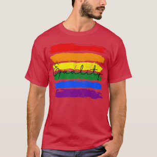 Camiseta Lgbtq Marcha del orgullo arcoiris Bandera Igualdad