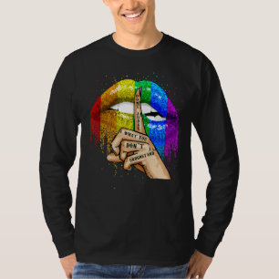 Camiseta Lgbtq no juzgue lo que no entiende por gay
