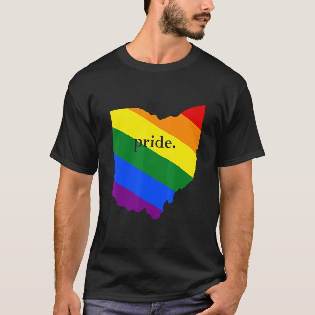 Camiseta LGBTQ+ Ohio Pride (Anverso)