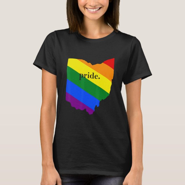 Camiseta LGBTQ+ Ohio Pride (Anverso)