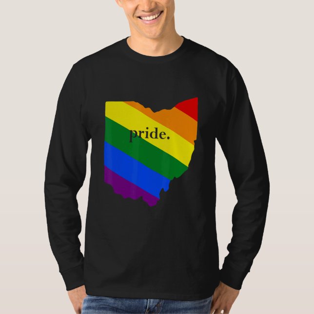 Camiseta LGBTQ+ Ohio Pride (Anverso)