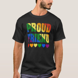 Camiseta Lgbtq Orgulloso Aliado Amigo Apoyo Familiar Lgbt