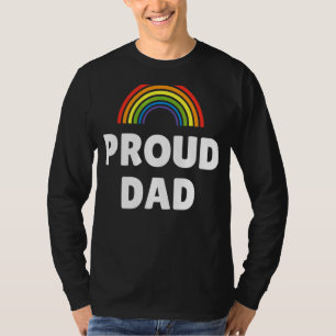 Camiseta Lgbtq Orgulloso Papá Orgullo Gay Lgbt Aliado Padre