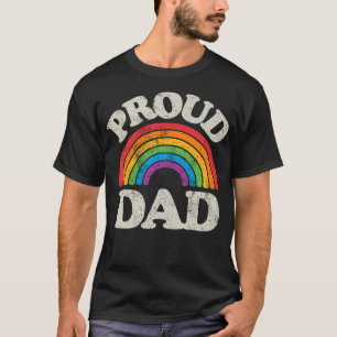 Camiseta Lgbtq Orgulloso Papá Orgullo Gay Lgbt Aliado Padre