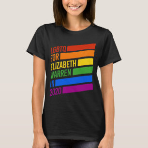 CAMISETA LGBTQ POR ELIZABETH WARREN