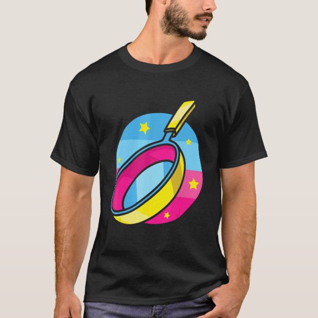 Camiseta LGBTQ Pride Lesbian Gay Man Pansexual Rainbow (Anverso)