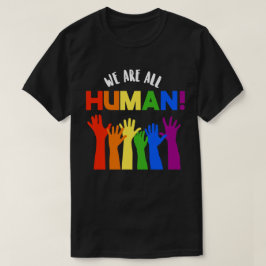 Camiseta LGBTQ+ RIs Todos somos humanos
